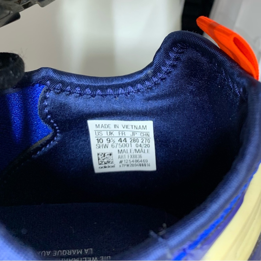 Adidas Zk 2k Blue/Legacy Blue/Tech Indigo View 2